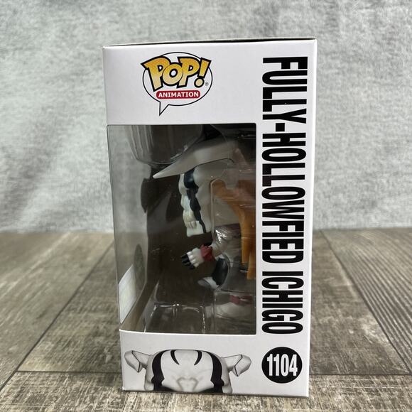 Funko Pop Animation Bleach Fully-Hollowfied Ichigo #1104 Chase Glow-in-Dark Excl - Picture 2 of 6